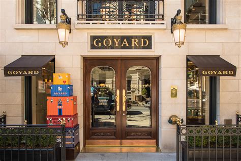 goyard boutiques france|Goyard boutique locations.